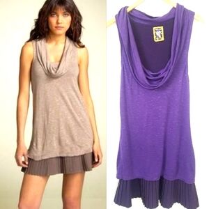 Free People Cowl Neck Dress